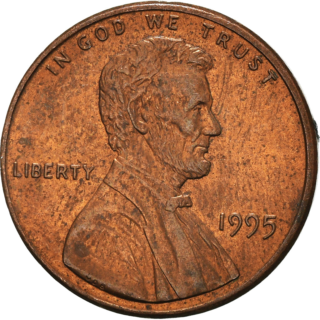Moneda, Estados Unidos, Cent, 1995