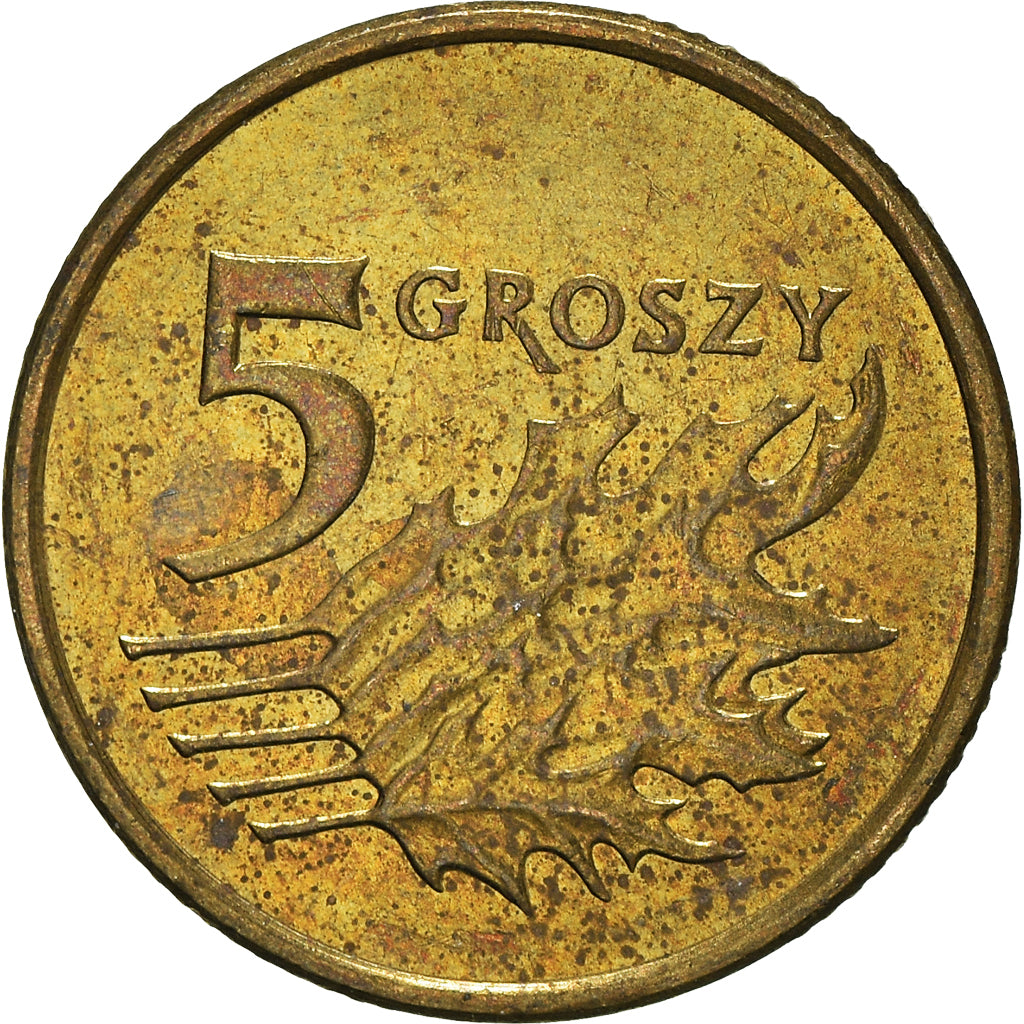 Moneta, Polonia, 5 Groszy, 2006