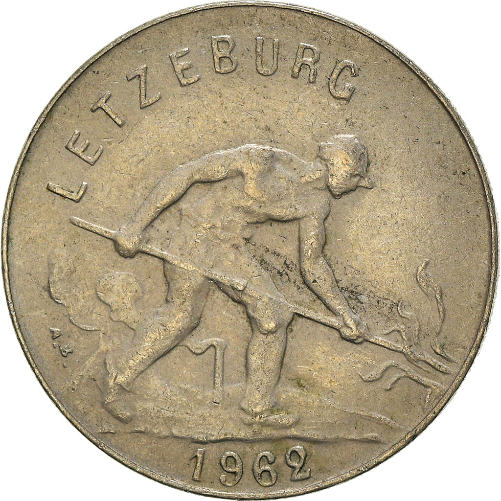 Coin, Luxembourg, Franc, 1962