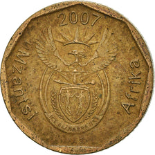 Moeda, África do Sul, 10 Cents, 2007