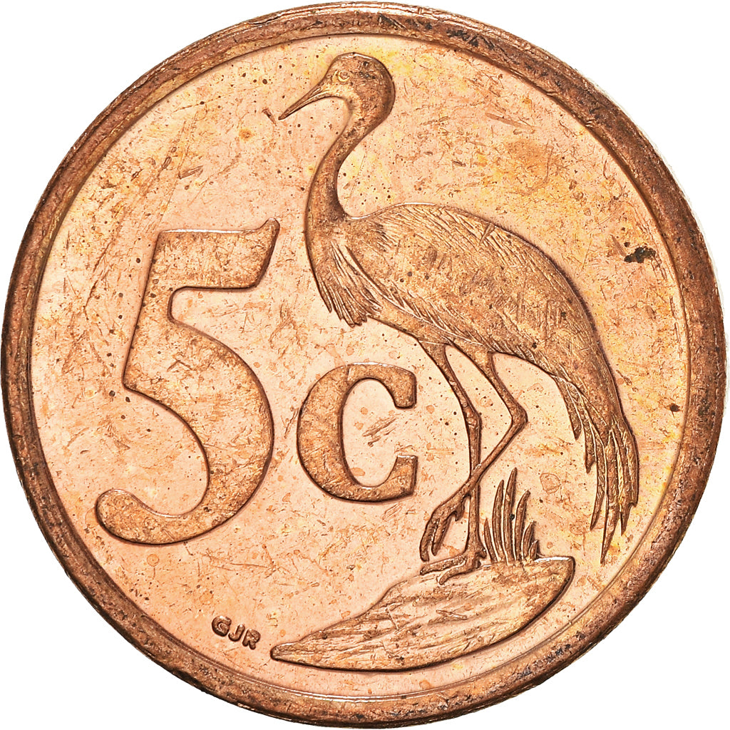 Münze, Südafrika, 5 Cents, 2008
