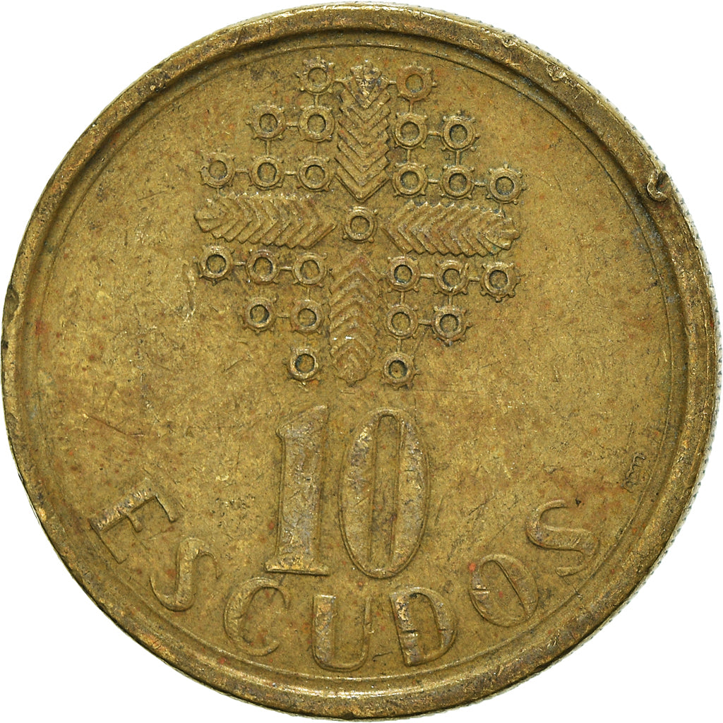 Moneta, Portogallo, 10 Escudos, 1987