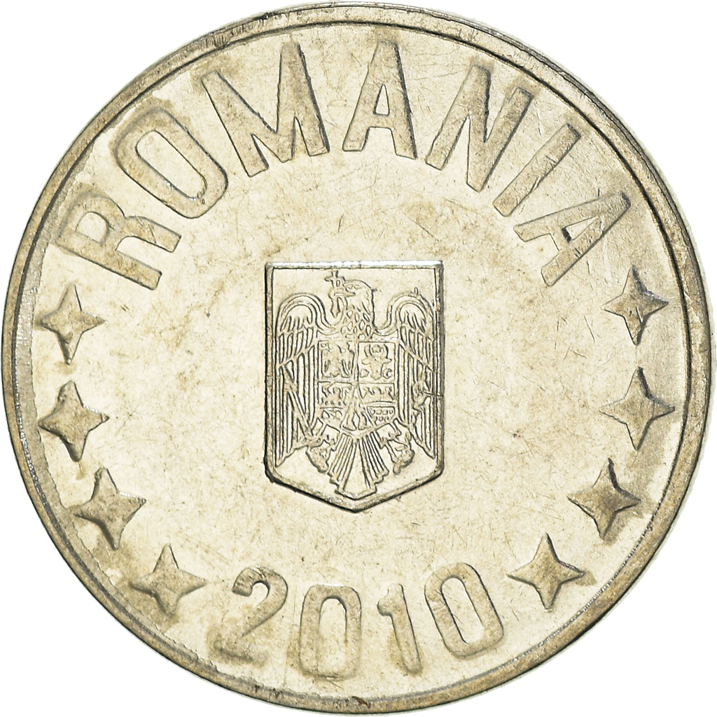 Monnaie, Roumanie, 10 Bani, 2010