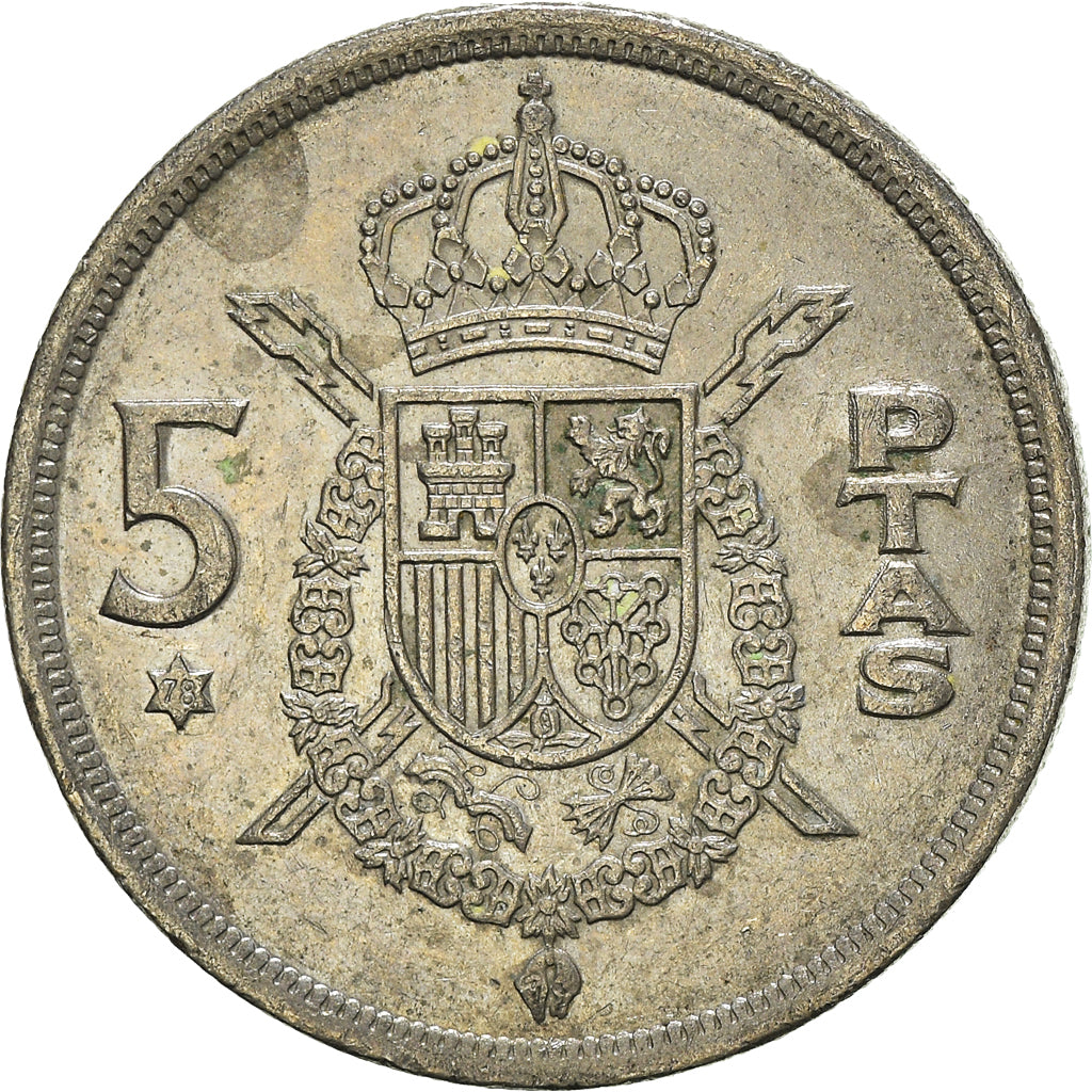 Moeda, Espanha, 5 Pesetas