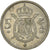 Moeda, Espanha, 5 Pesetas