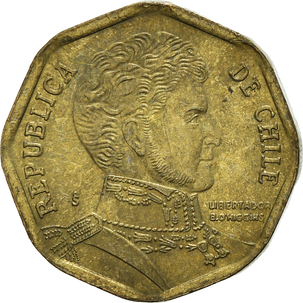 Monnaie, Chili, 5 Pesos, 2011