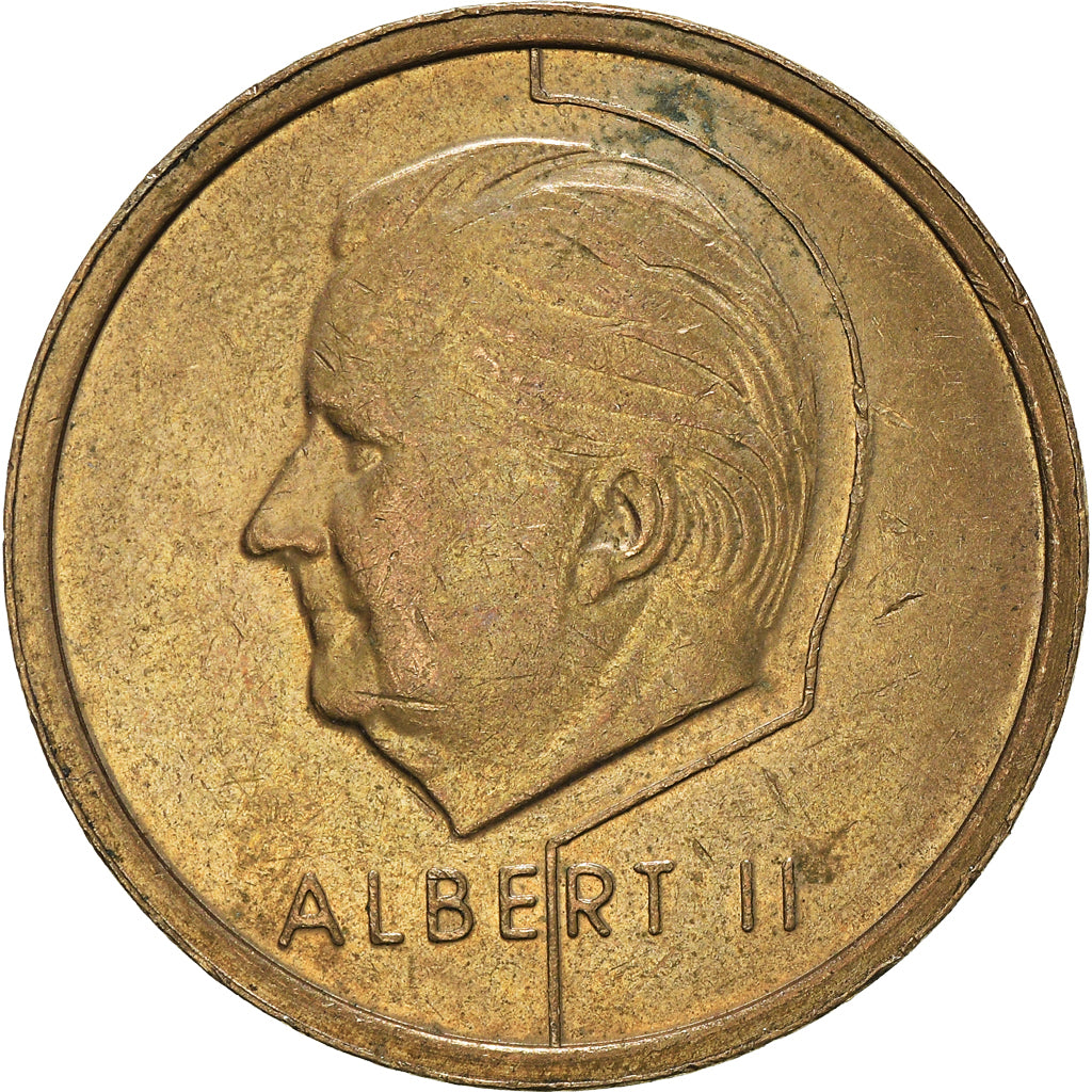 Moneta, Belgio, 20 Francs, 20 Frank, 1996