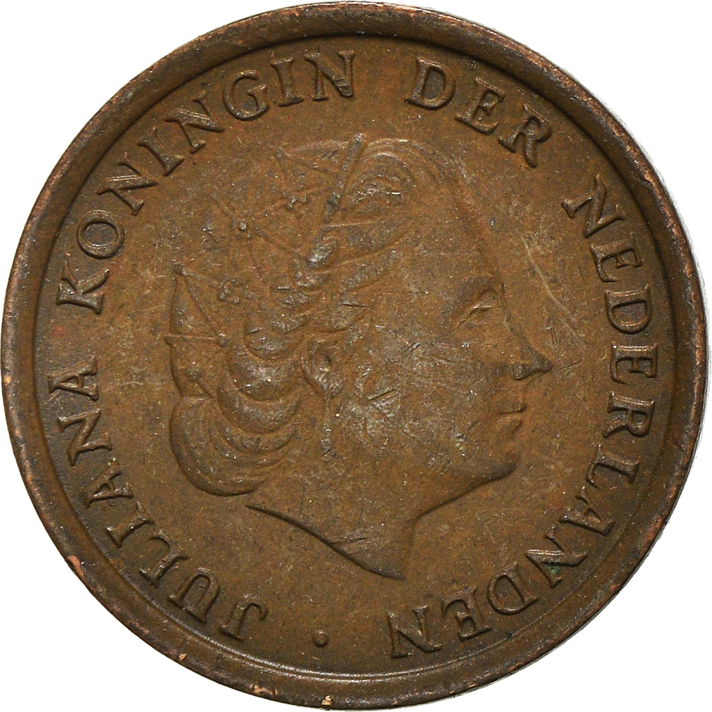 Coin, Netherlands, Cent, 1969