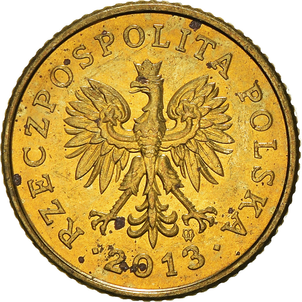 Moneta, Polonia, Grosz, 2013