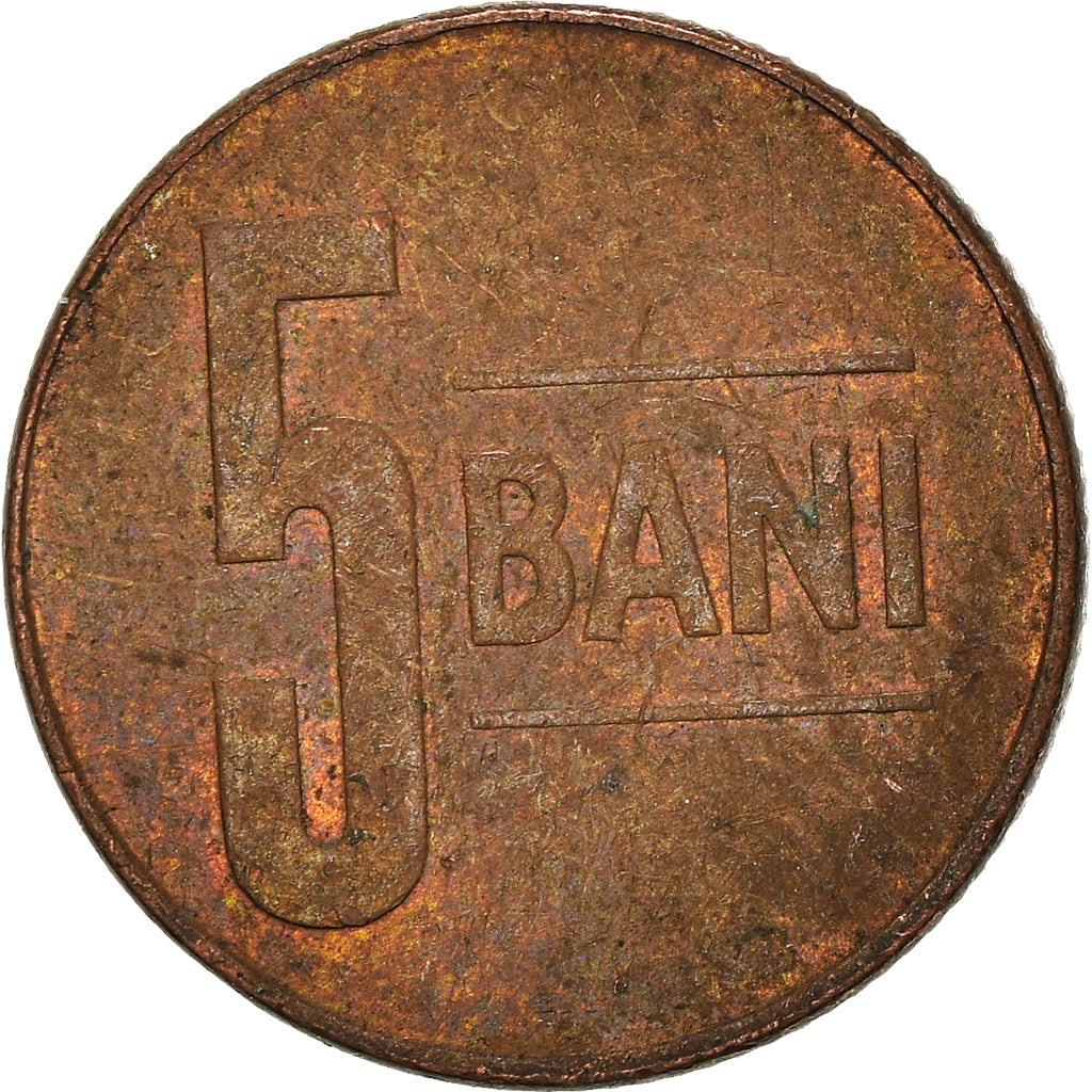 Monnaie, Roumanie, 5 Bani, 2008