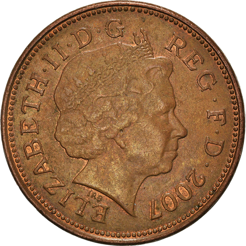 Moneta, Wielka Brytania, 2 Pence, 2007