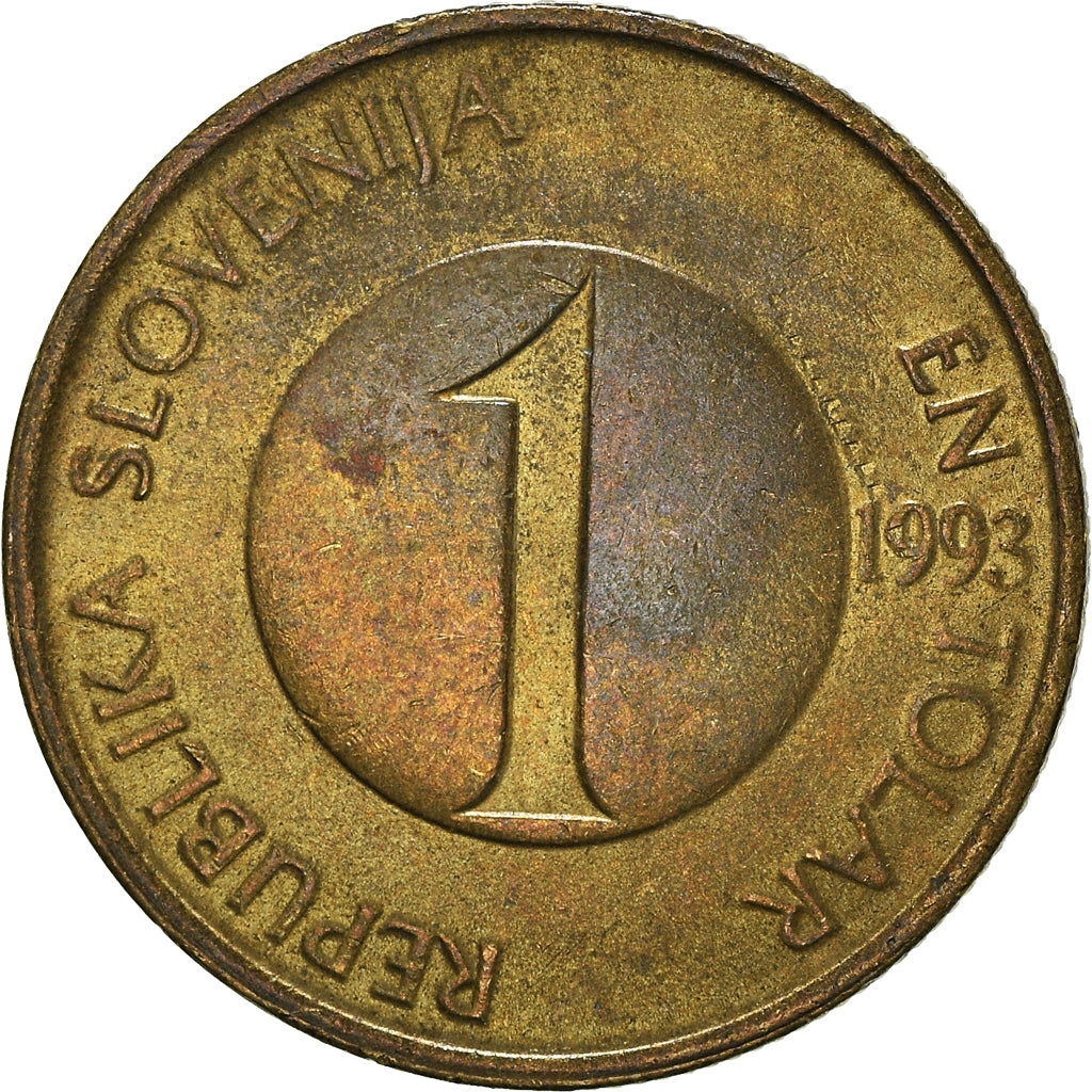 Moeda, Eslovénia, Tolar, 1993