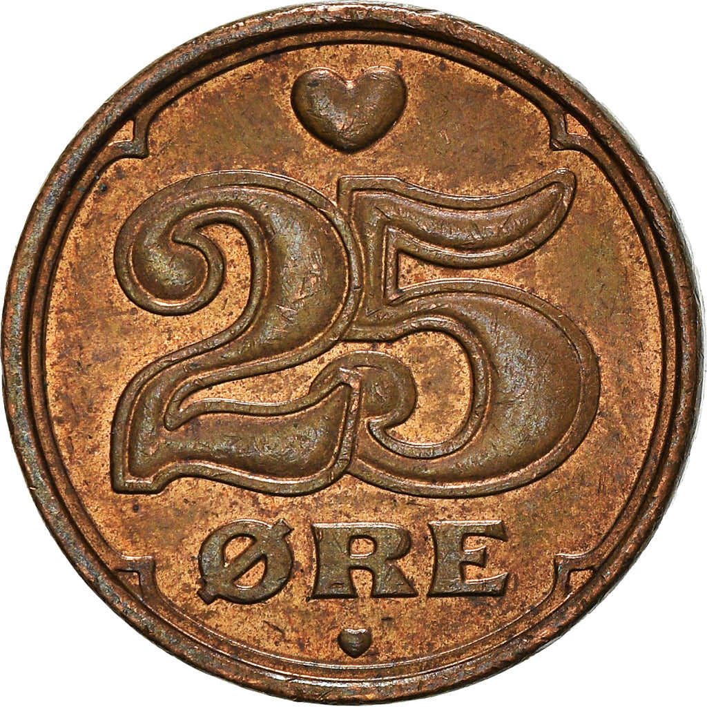 Coin, Denmark, 25 Öre, 2007