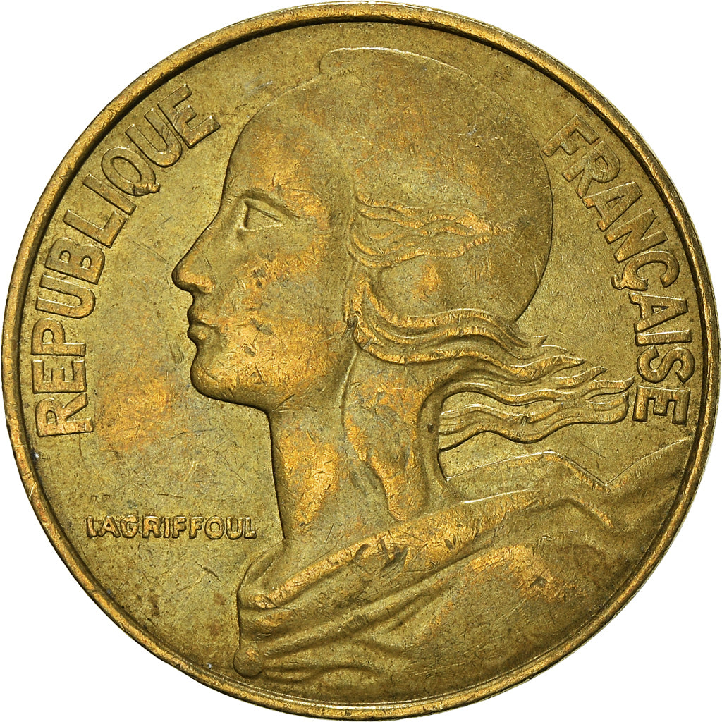 Münze, Frankreich, 20 Centimes, 1983