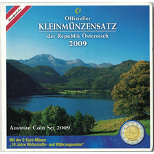 Austria, Euro Set of 8 coins, 2009