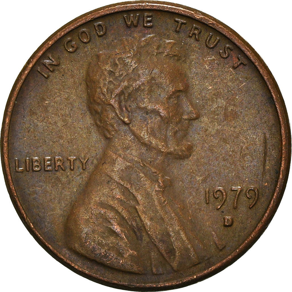 Coin, United States, Cent, 1979