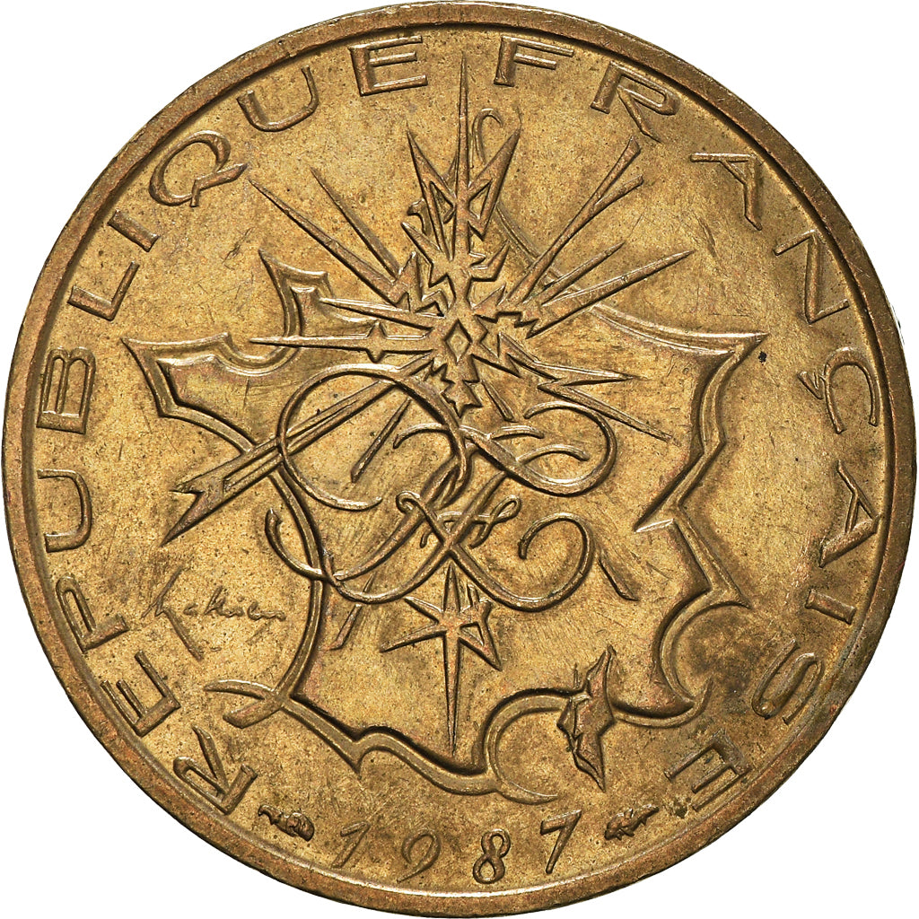 Monnaie, France, 10 Francs, 1987