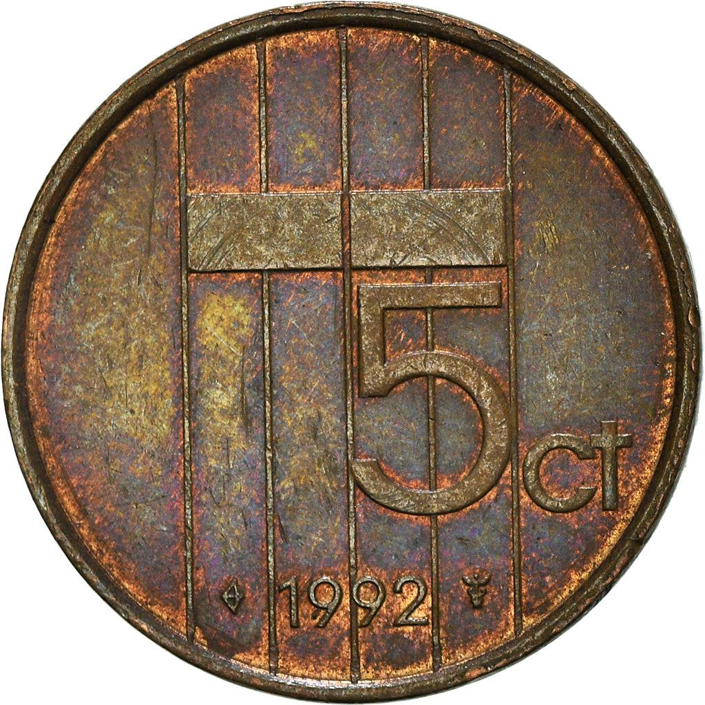 Munten, Nederland, 5 Cents, 1992