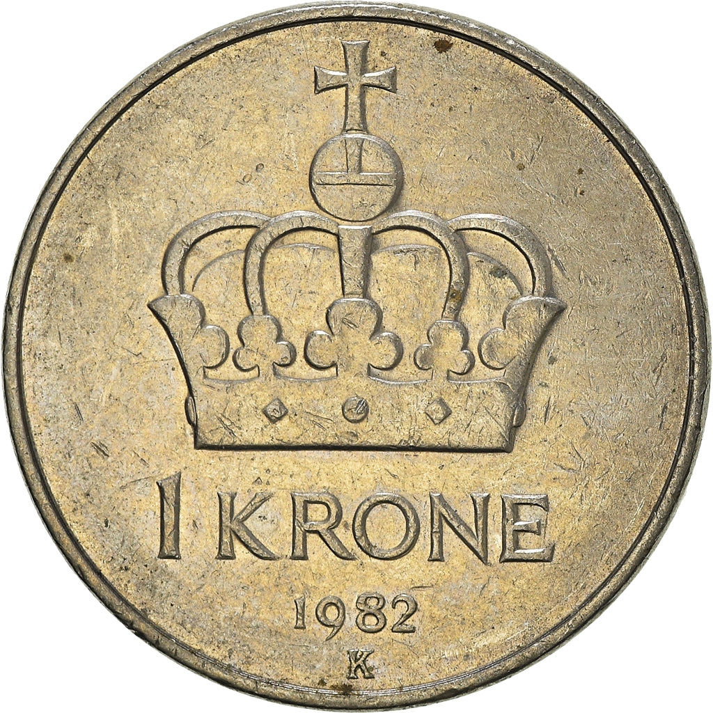 Munten, Noorwegen, Krone, 1982
