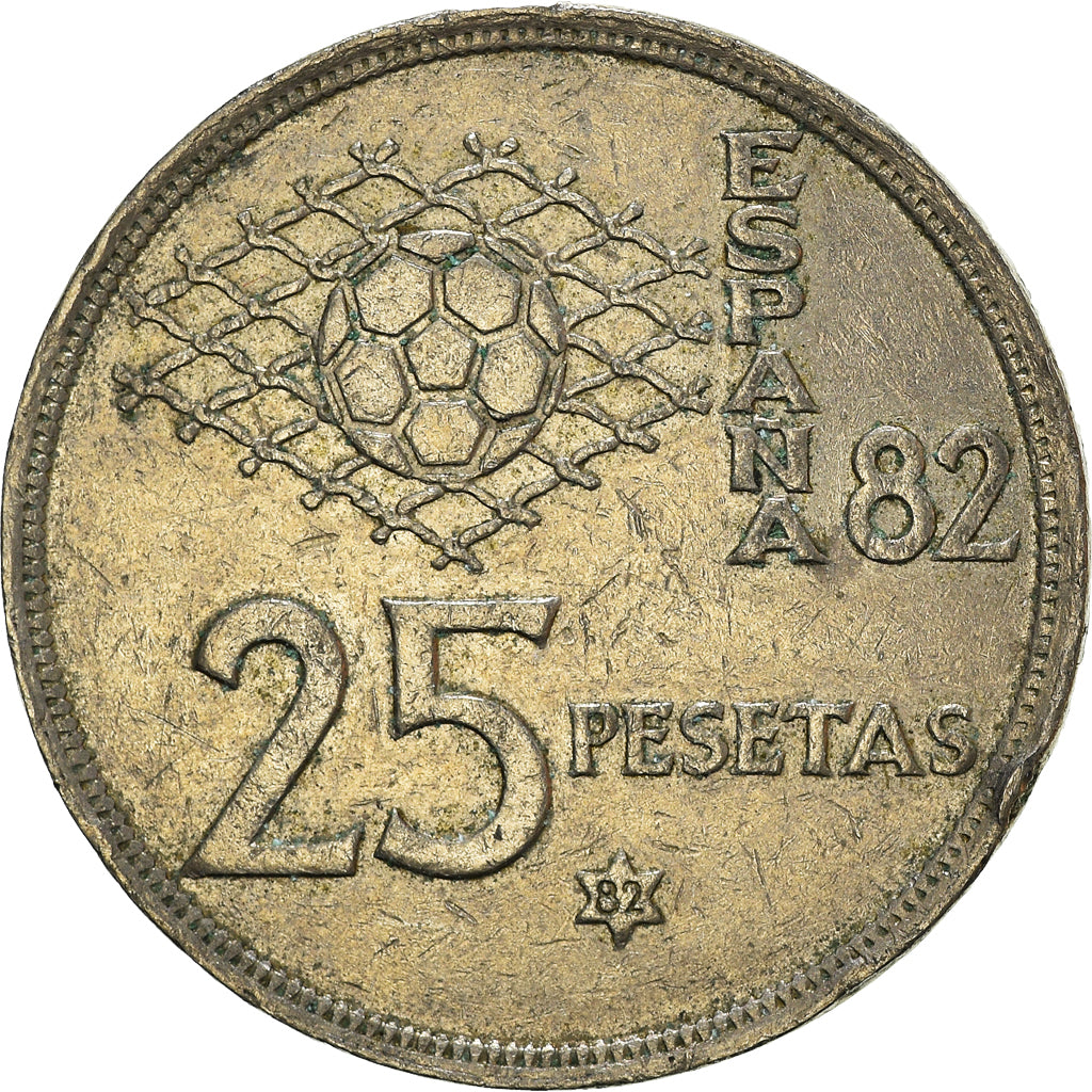 Moneta, Spagna, 25 Pesetas, 1980 (82)