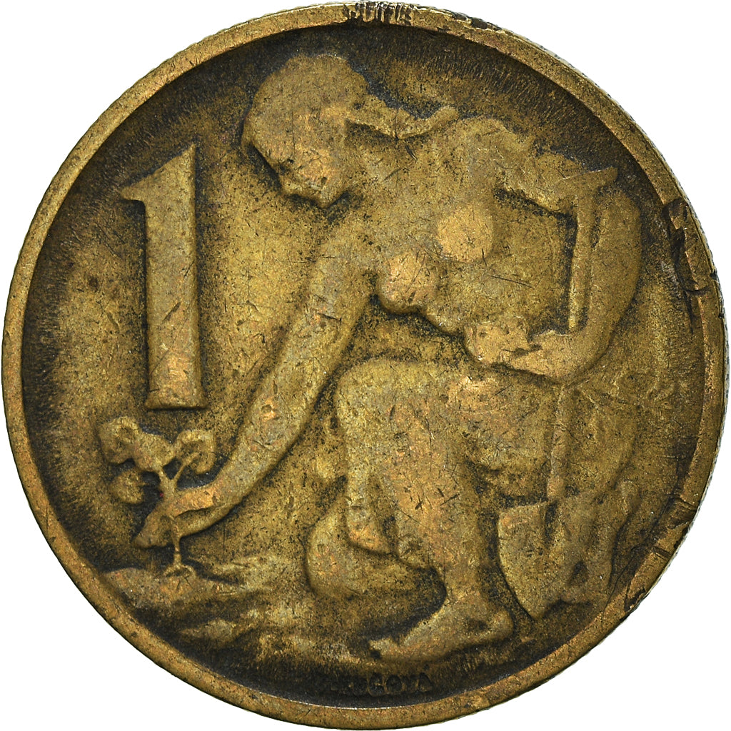 Coin, Czechoslovakia, Koruna, 1962