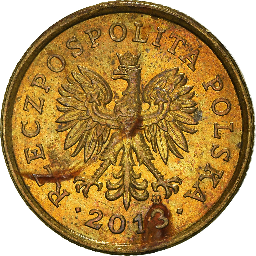 Moneta, Polonia, 5 Groszy, 2013