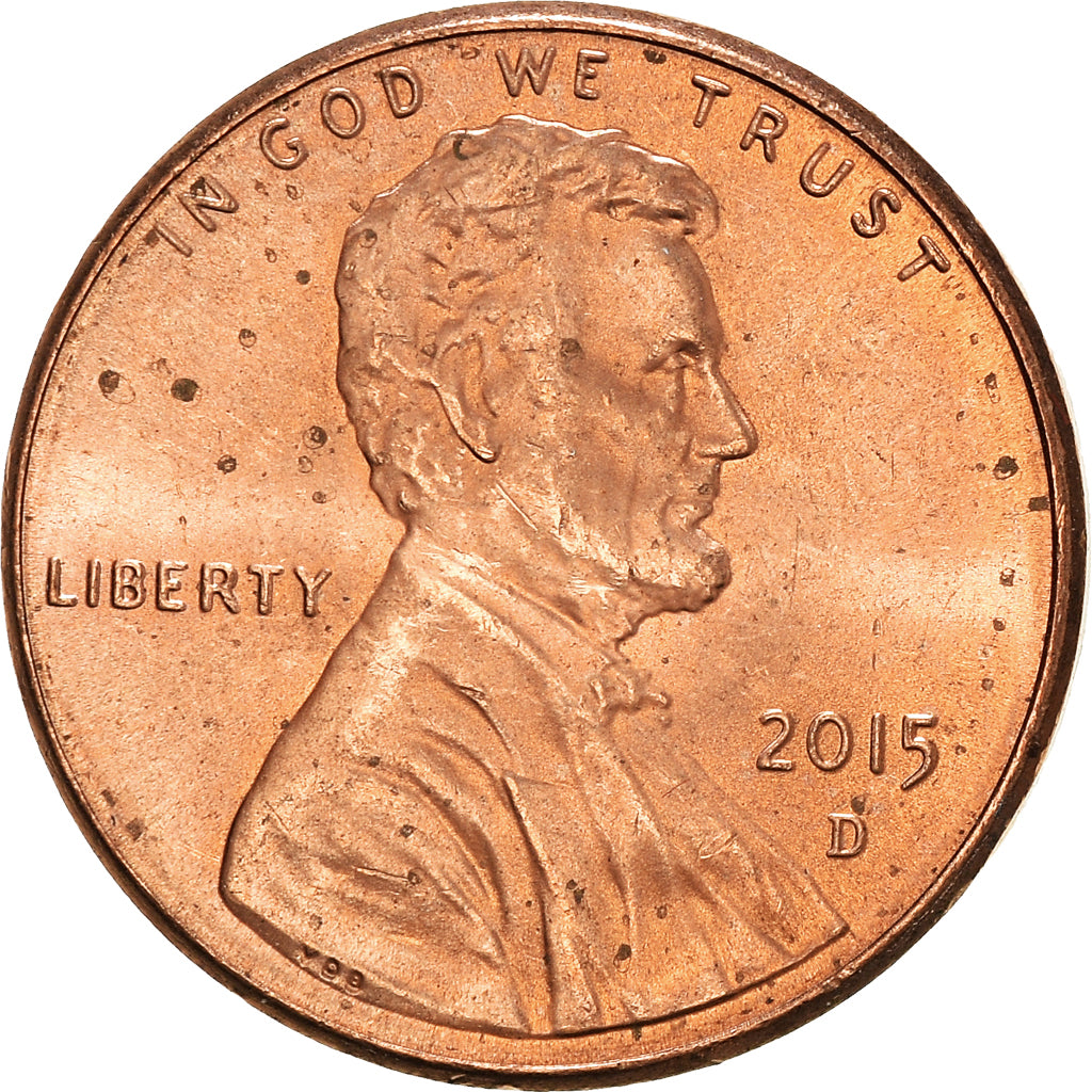 Moneta, Stati Uniti, Cent, 2015
