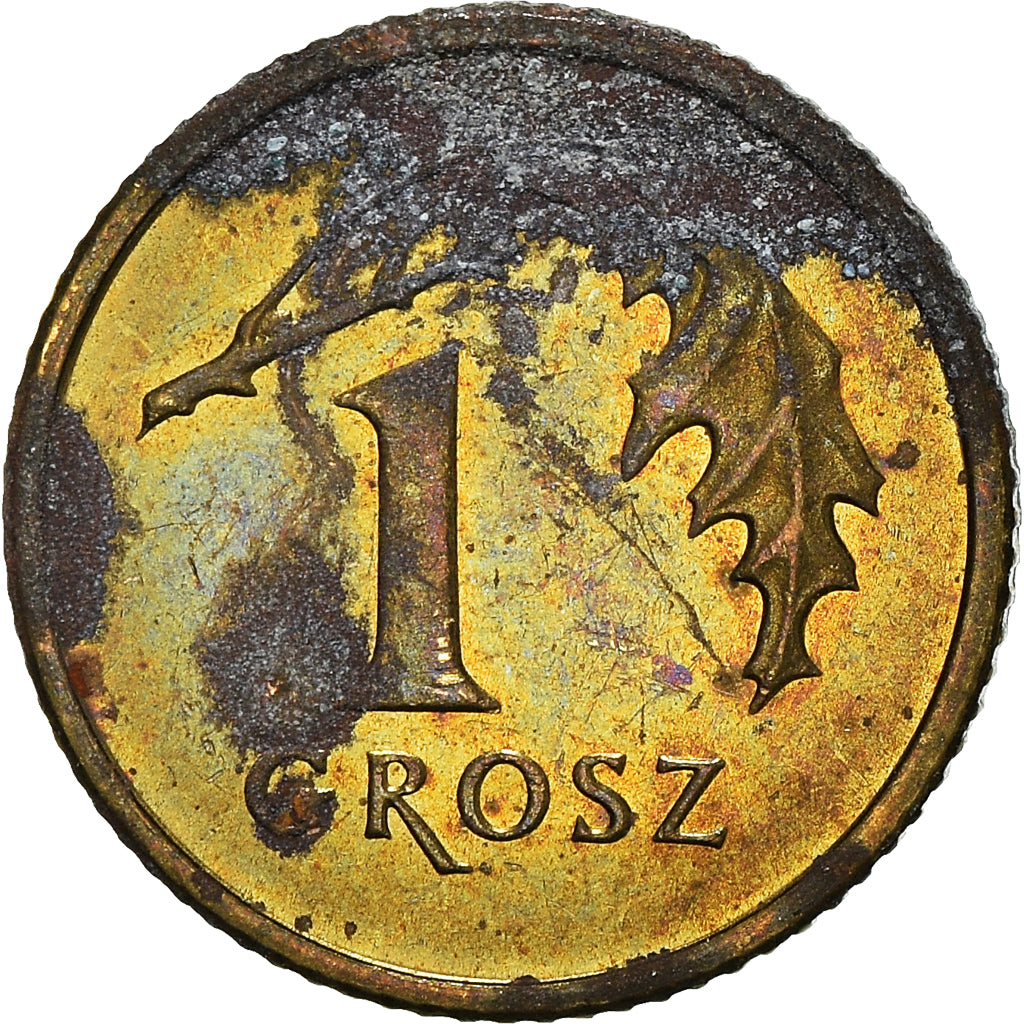 Moneta, Polonia, Grosz, 2001