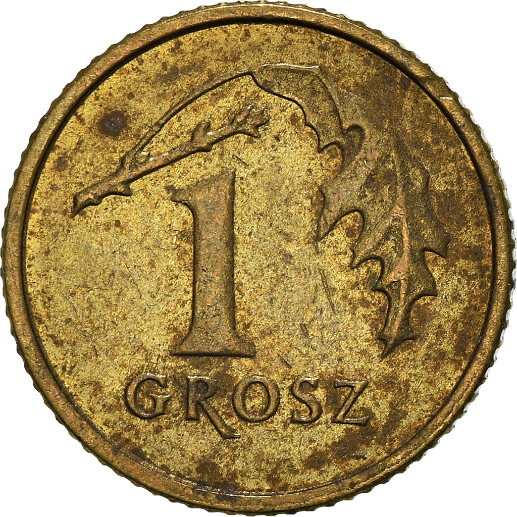Moneta, Polonia, Grosz, 2001