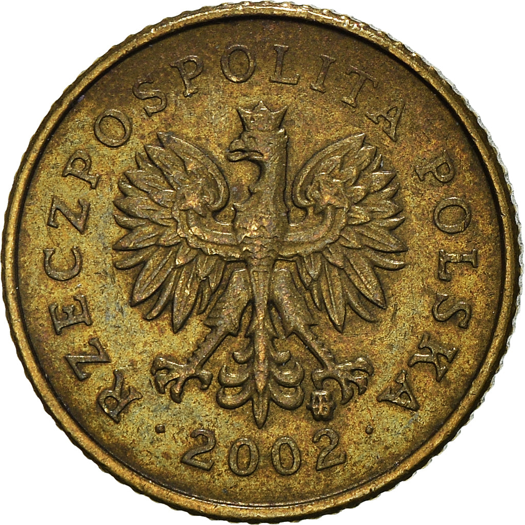 Moneta, Polonia, Grosz, 2002