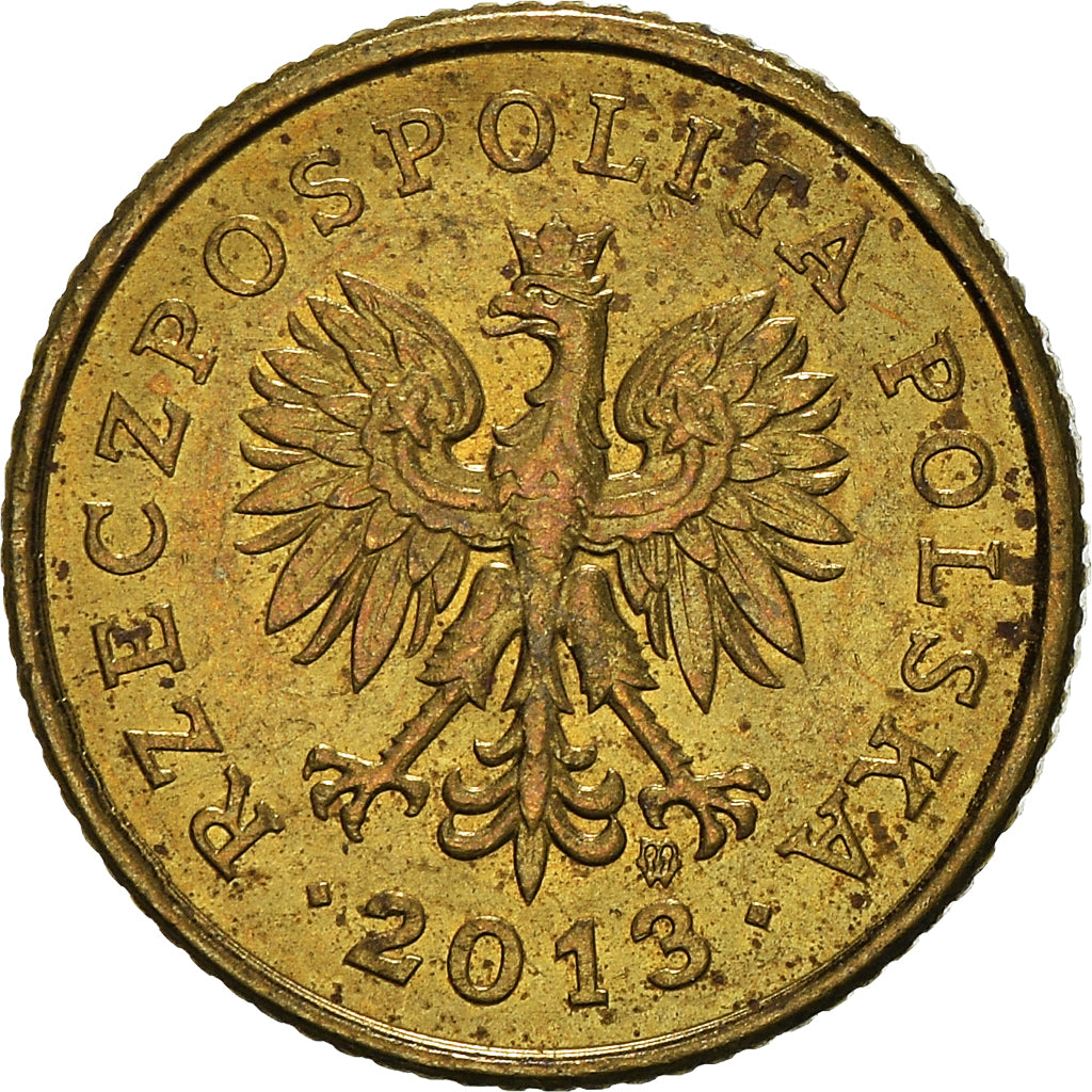 Moneta, Polonia, Grosz, 2013