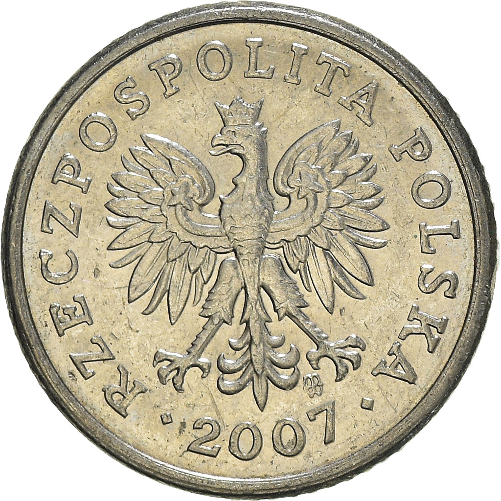 Münze, Polen, 10 Groszy, 2007