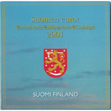 Finland, Euro Set of 8 coins, 2001