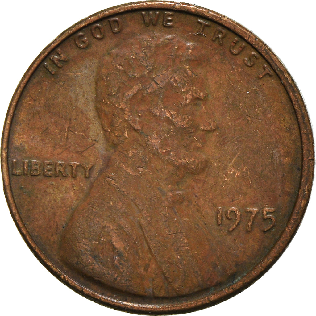 Moneta, Stati Uniti, Cent, 1975
