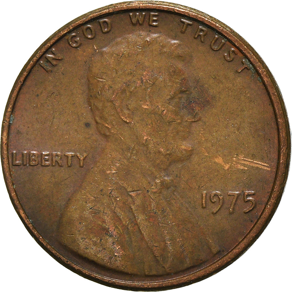 Moneta, Stati Uniti, Cent, 1975