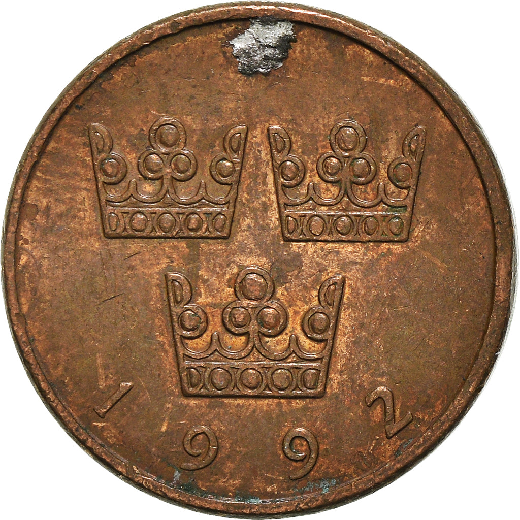 Münze, Schweden, 50 Öre, 1992