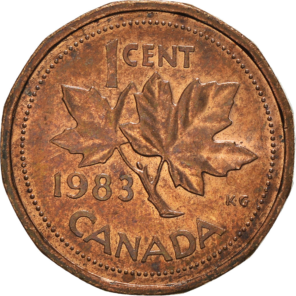 Moneta, Canada, Cent, 1983