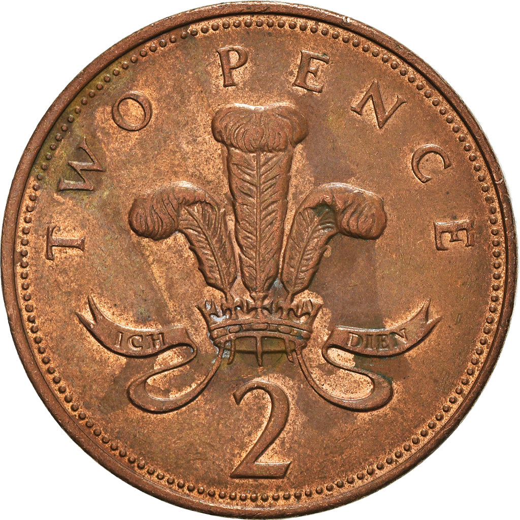Moneta, Wielka Brytania, 2 Pence, 1997