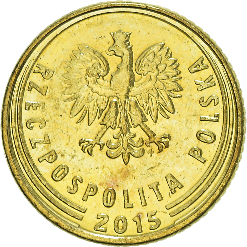 Moneta, Polonia, Grosz, 2015