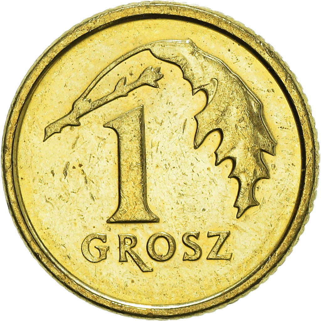 Moneta, Polonia, Grosz, 2015