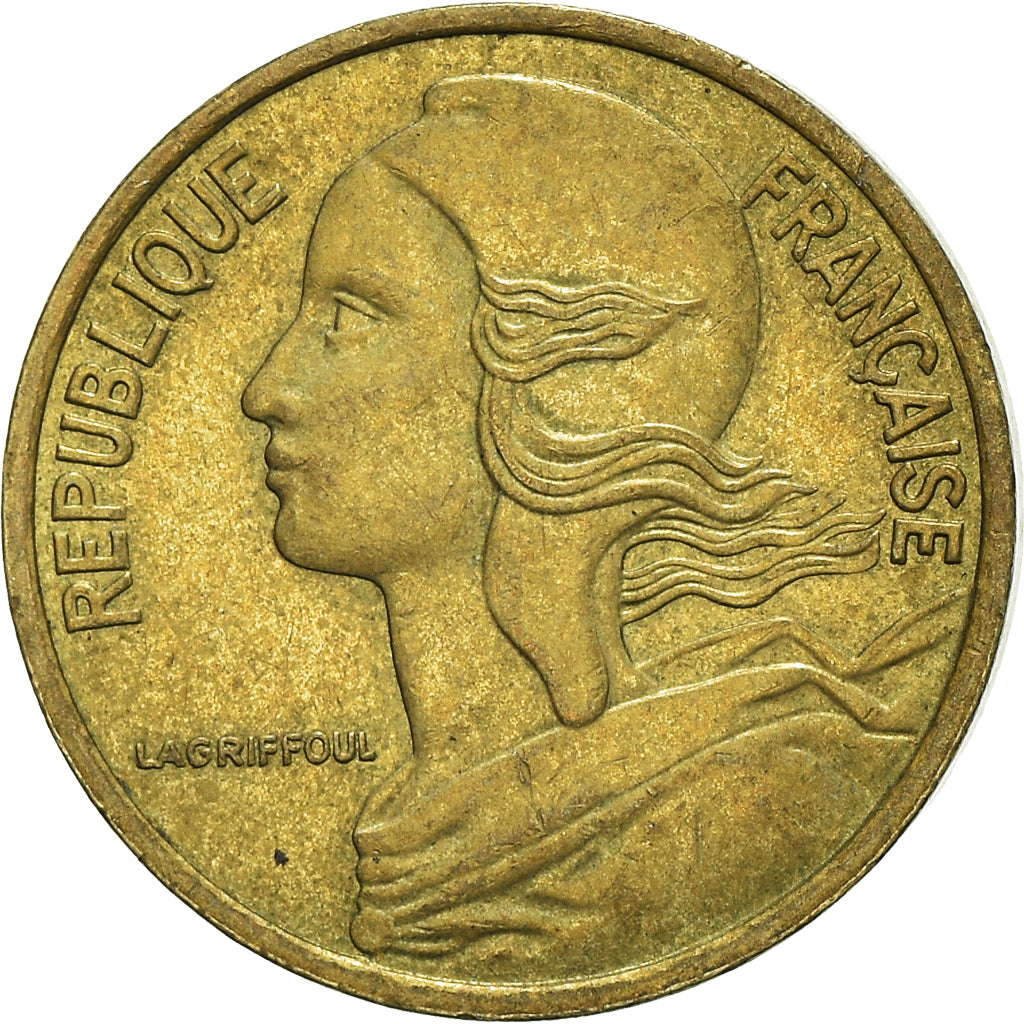 Moneta, Francja, 5 Centimes, 1980