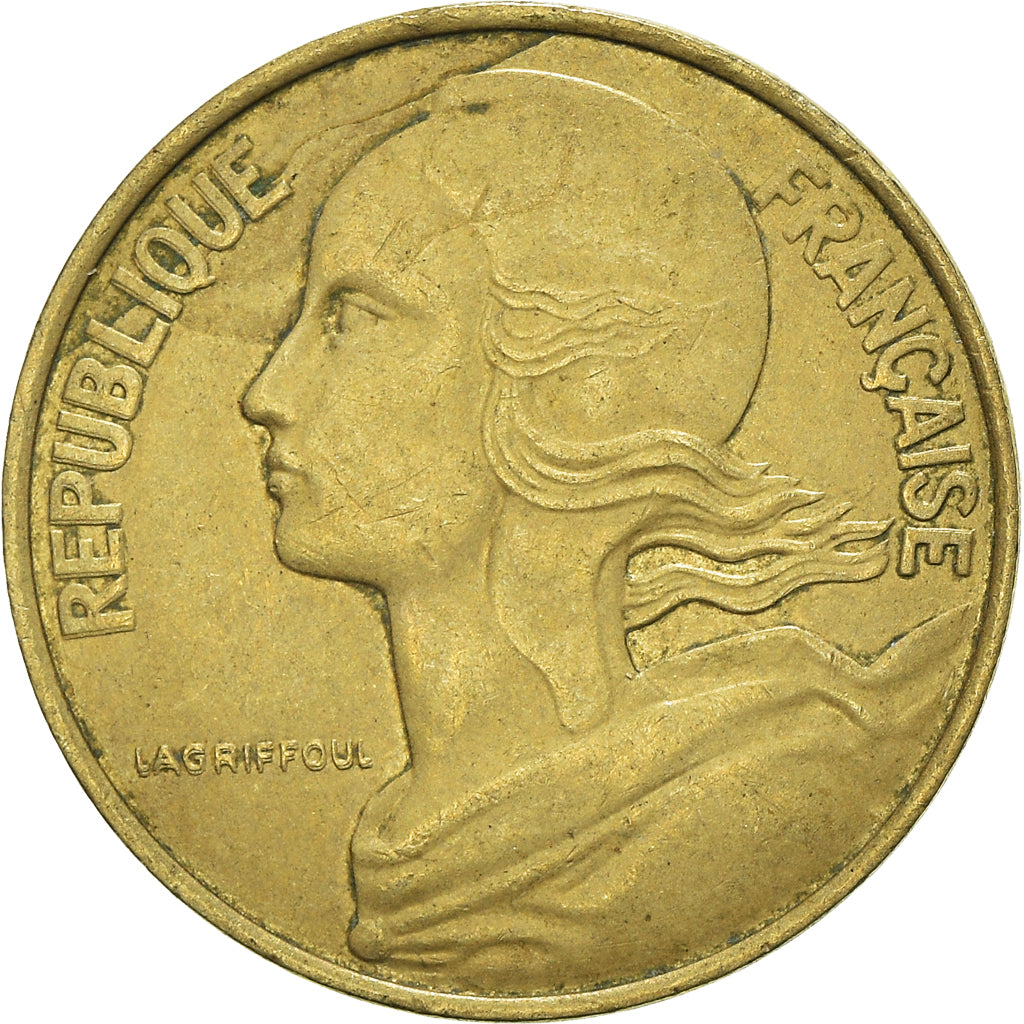 Munten, Frankrijk, 10 Centimes, 1989