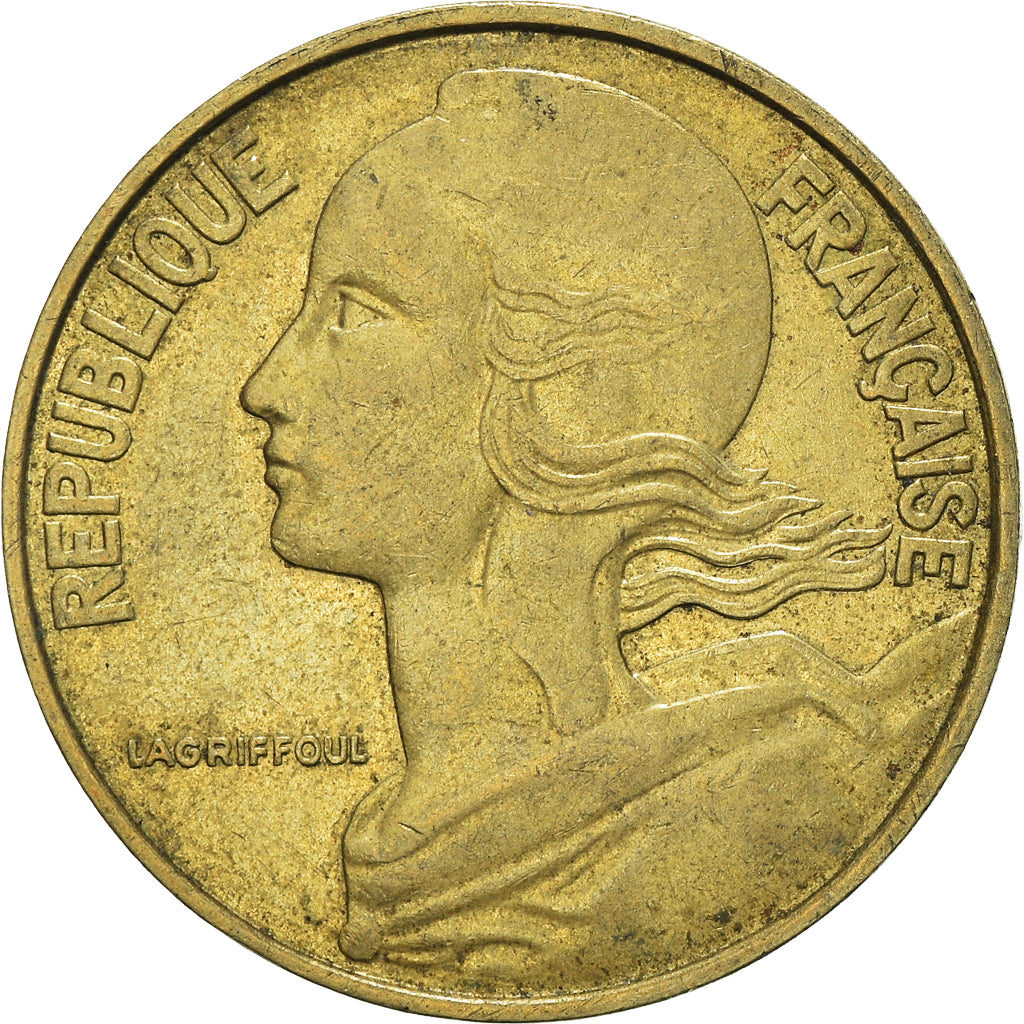 Münze, Frankreich, 20 Centimes, 1970