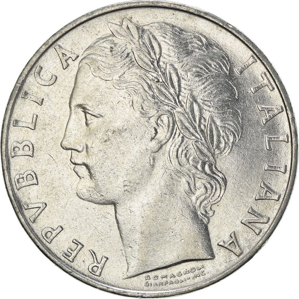 Moneda, Italia, 100 Lire, 1972