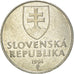 Moneda, Eslovaquia, 2 Koruna, 1994