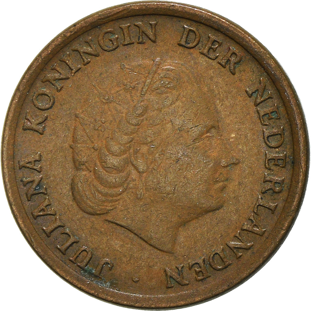 Coin, Netherlands, Cent, 1966