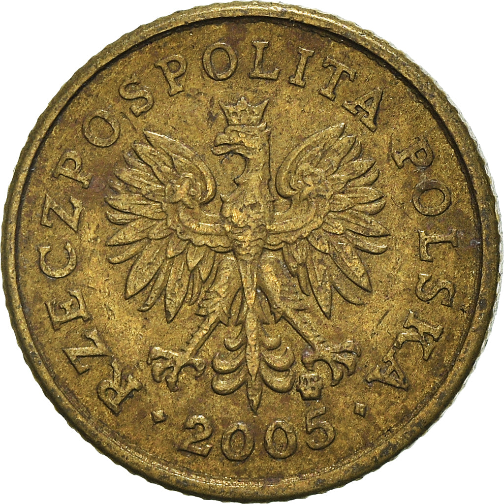 Moneta, Polonia, Grosz, 2005