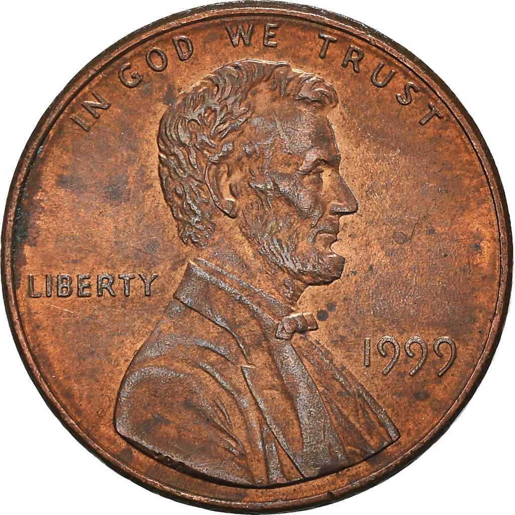 Moneta, Stati Uniti, Cent, 1999