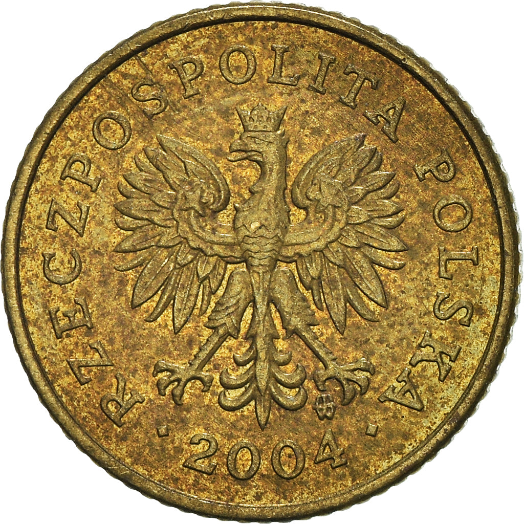 Moneta, Polonia, Grosz, 2004