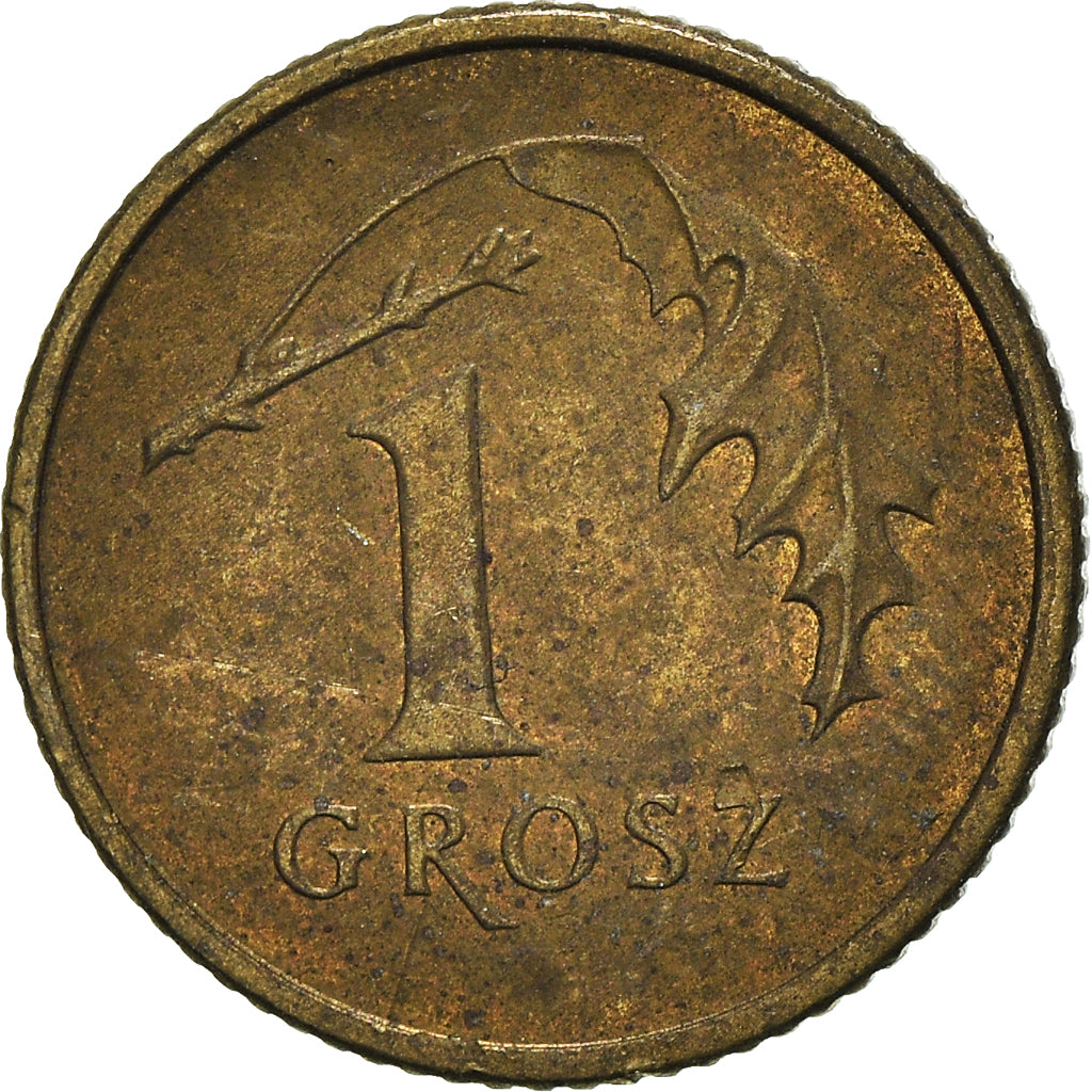 Moneta, Polonia, Grosz, 2004